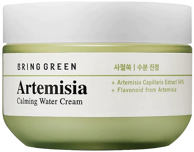 Soothing Water Face Cream - Bring Green Artemisia Calming Water Cream — photo N5