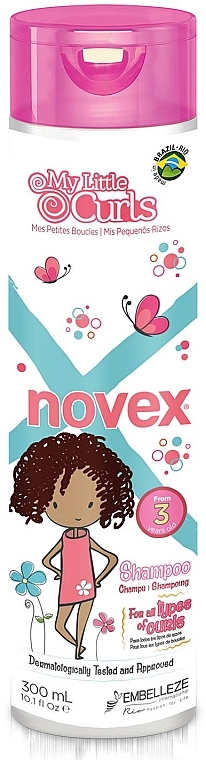 Kids Shampoo for Curly Hair - Novex My Little Curls Shampoo — photo N1