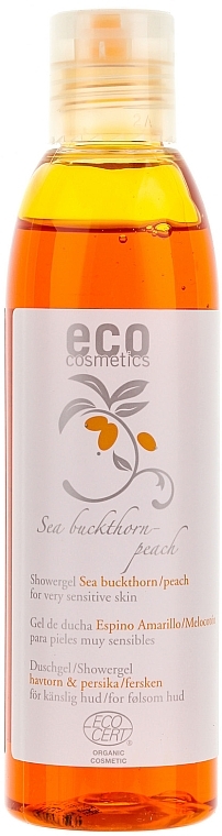 Sea Buckthorn and Peach Shower Gel - Eco Cosmetics — photo N2