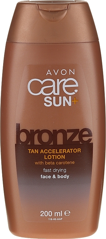 Body Balm with Beta Carotene - Avon Sun+ Bronze Tan Accelerator — photo N2