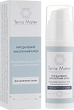 Fragrances, Perfumes, Cosmetics Mandelic Acid Face Cream - Terra Mater Almond Acid Face Cream