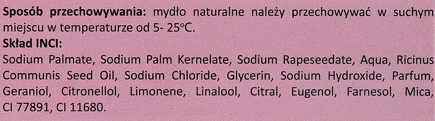 100% Natural Vegetable Soap with Almond & Argan Oil - Koszyczek Natury — photo N2