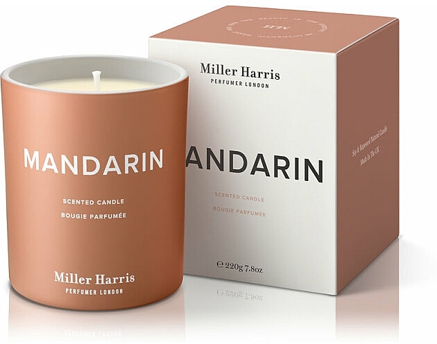 Scented Candle - Miller Harris Mandarin Scented Candle — photo N4