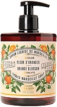 Fragrances, Perfumes, Cosmetics Orange Blossom Liquid Marseille Soap - Panier des Sens Orange Blossom Liquid Marseille Soap