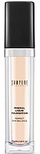 Fragrances, Perfumes, Cosmetics Sampure Minerals Liquid Foundation - Liquid Face Foundation