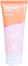 Fragrances, Perfumes, Cosmetics Moisturizing Hair Mask with Coconut & Murumuru Oils - Styledry Coconut & Fig Hair Mask