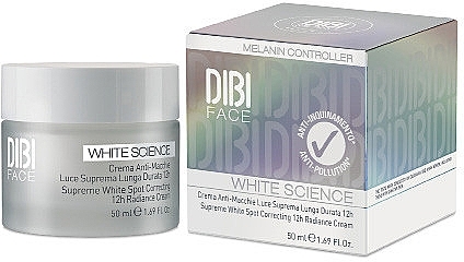 Brightening Face Cream - DIBI Milano White Science Supreme White Spot Correcting 12H Radiance Cream — photo N1