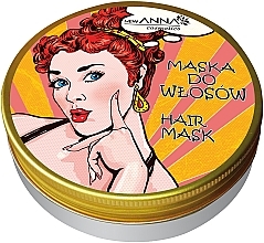 Fragrances, Perfumes, Cosmetics Hair Mask with Cosmetic Kerosene - New Anna Cosmetics Retro Hair Mask
