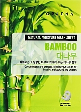 Bamboo Sheet Mask - Orjena Natural Moisture Mask Sheet Bamboo — photo N3