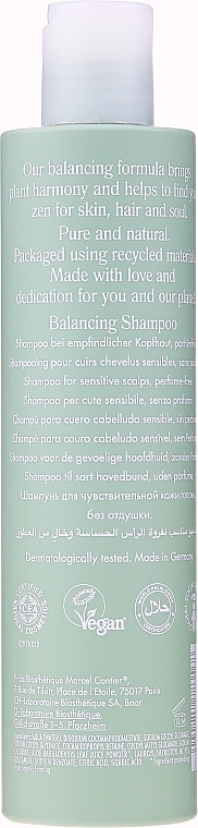 Sulfate-Free Fragrance-Free Shampoo - La Biosthetique Botanique Pure Nature Balancing Shampoo — photo N2