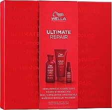 Fragrances, Perfumes, Cosmetics Set - Wella Professionals Ultimate Repair (shm/250ml + h/cond/200ml + h/ser/30ml)