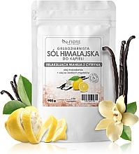 Himalayan Salt "Vanilla with Lemon" - E-fiore Himalayan Salt With Oils Sensual Vanilla With Lemon — photo N17