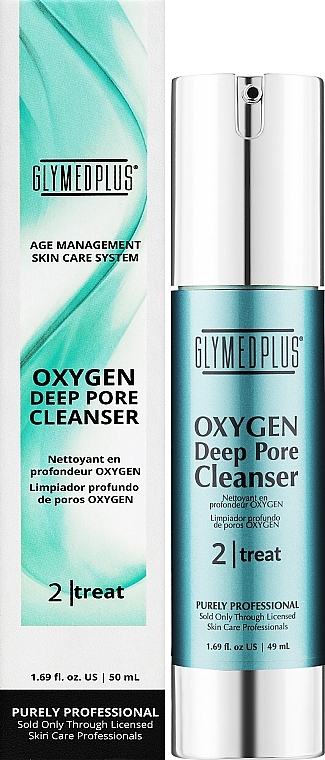 Oxygen Pore Cleaner - GlyMed Plus Age Management OXYGEN Deep Pore Cleanser — photo N2