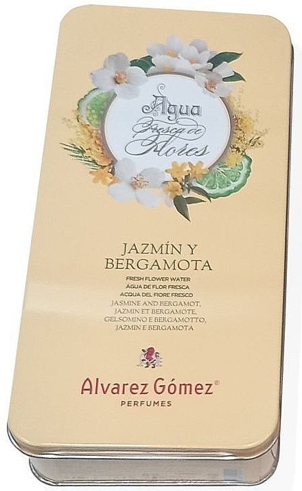 Alvarez Gomez Agua Fresca De Flores Jasmine and Bergamot	 - Eau de Toilette (metal box) — photo N2