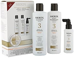 Fragrances, Perfumes, Cosmetics Set - Nioxin Hair System 3 Kit (shm/300ml + cond/300ml + mask/100ml)