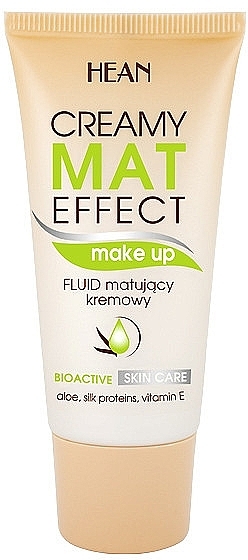 Mattifying Foundation Fluid - Hean Creamy Mat Effect — photo N1