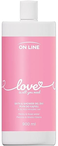 2in1 Love Bath Gel & Foam - On Line Bath & Shower Gel — photo N1