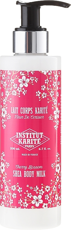 Body Milk - Institut Karite Fleur de Cerisier Shea Body Milk Cherry Blossom — photo N1