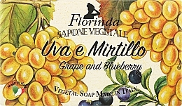 Fragrances, Perfumes, Cosmetics Natural Soap "Grapes & Blueberry" - Florinda Natural Soap