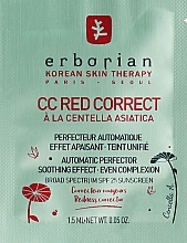 GIFT! Correcting Face Cream - Erborian CC Red Correct (sample) — photo N1