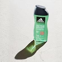 Shower Gel - Adidas Active Start Revitalising Hair & Body Shower — photo N4
