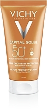 Fragrances, Perfumes, Cosmetics Triple Action Facial Sun Cream - Vichy Capital Soleil Creme SPF50