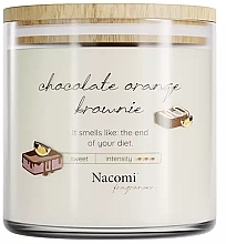 Fragrances, Perfumes, Cosmetics Scented Soy Candle 'Chocolate Orange Brownie' - Nacomi Fragrances