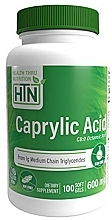 Caprylic Acid Dietary Supplement - Health Thru Nutrition Caprylic Acid 600 Mg — photo N1