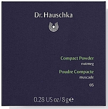 Face Powder - Dr. Hauschka Compact Powder — photo N2