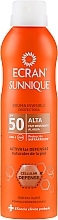 Fragrances, Perfumes, Cosmetics Sunscreen Spray - Ecran Sun Lemonoil Spray Protector Invisible SPF50