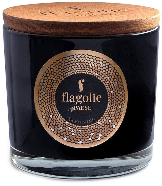 Scented Candle in a Glass "Skydiving" - Flagolie Fragranced Candle Skydiving — photo N1