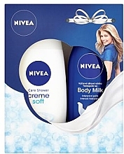 Fragrances, Perfumes, Cosmetics Gift Set - NIVEA Creme Soft (lot/250ml + sh/gel/250ml)