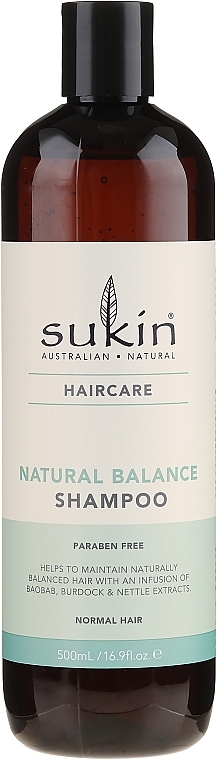 Normal Hair Shampoo - Sukin Natural Balance Shampoo — photo N1