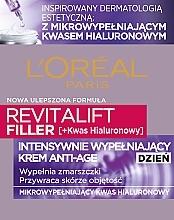 Hyaluronic Anti-Aging Day Filler - L'Oreal Paris Revitalift Filler Hyaluronic Acid Day Cream — photo N3