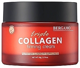 トリプルコラーゲン ファーミング フェイスクリーム - Bergamo Triple Collagen Firming Cream — photo N2