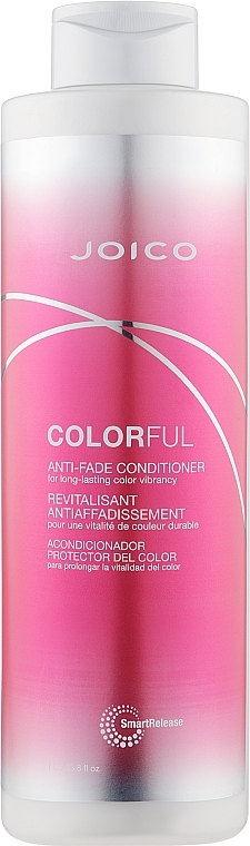 Conditioner for Colored Hair - Joico Colorful Anti-Fade Conditioner — photo N2