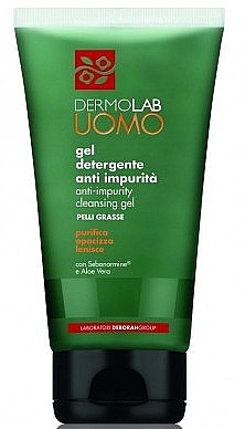 Cleansing Gel for Oily Skin  - Dermolab Uomo Cleansing Gel — photo N1