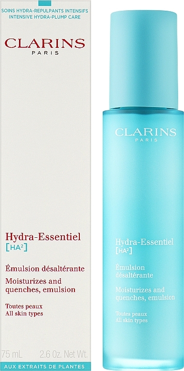 Moisturising & Softening Face Emulsion - Clarins Hydra-Essentiel [HA?] Moisturizes And Quenches Emulsion — photo N2