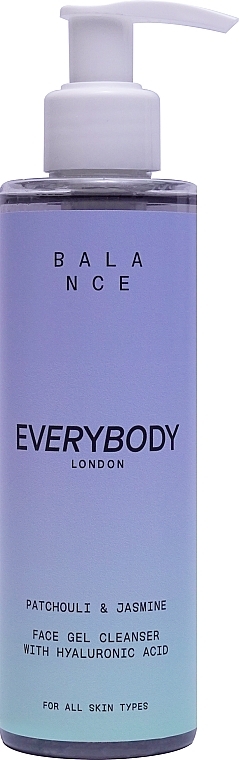 Patchouli & Jasmine Cleansing Gel - EveryBody Balance Face Gel Cleanser Patchouli & Jasmin — photo N1