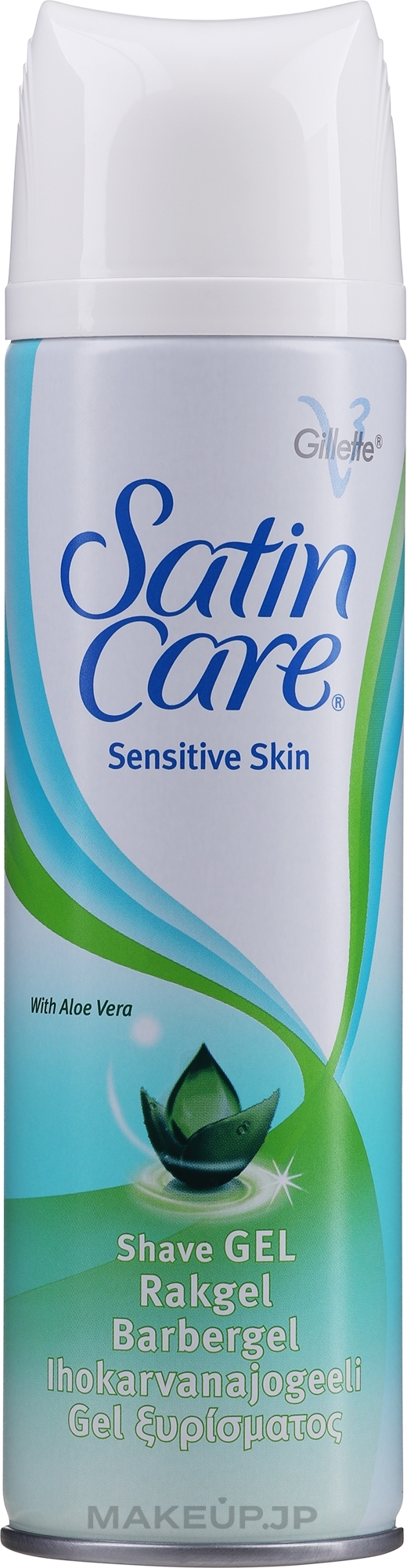 Sensitive Skin Shaving Gel - Gillette Satin Care Sensitive Skin Shave Gel for Woman — photo 200 ml