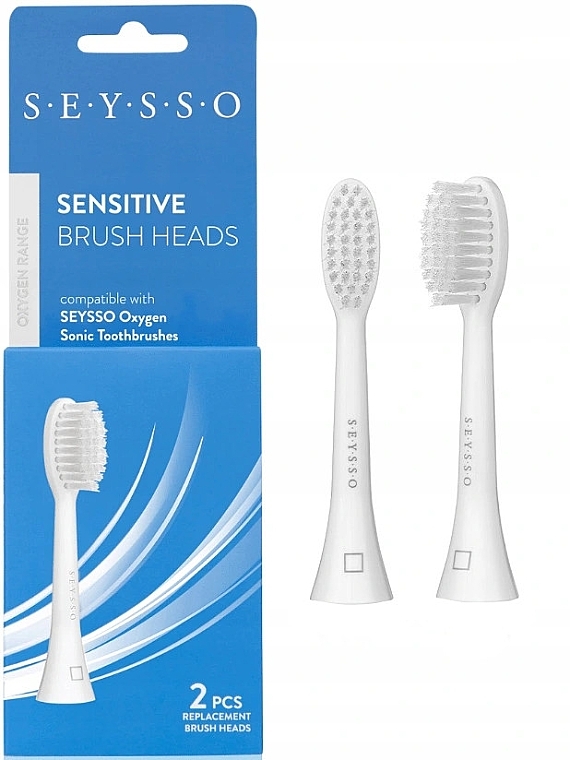 Toothbrush Head, 2 pcs - Seysso Oxygen Sensitive — photo N3