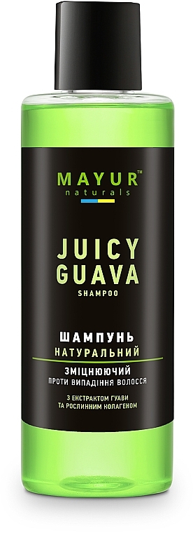 Natural Strengthening Shampoo for Normal Hair "Guava" - Mayur — photo N1