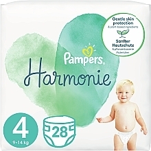 Fragrances, Perfumes, Cosmetics Diapers, size 4 (9-14 kg), 28 pcs - Pampers Harmonie