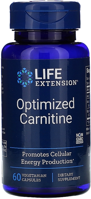 Dietary Supplement "Carnitine" - Life Extension Optimized Carnitine — photo N5