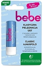 Fragrances, Perfumes, Cosmetics Classic Lip Balm with Avocado Oil & Shea Butter - Johnson’s® Bebe Young Care Classic Lip Balm