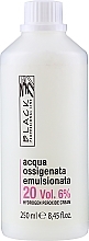 Fragrances, Perfumes, Cosmetics Emulsion Oxidizer 20 Vol. 6% - Black Professional Line Cream Hydrogen Peroxide