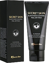 Fragrances, Perfumes, Cosmetics Anti-Blackhead Peel-Off Face Mask - Secret Skin Black Head Cleaning Peel-Off Pack