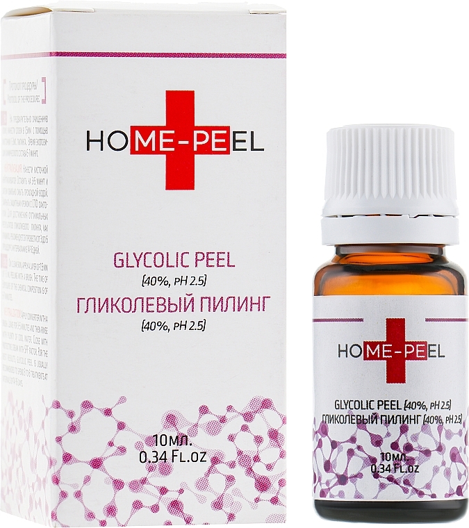 Glycolic Peeling 40% pH 2,5 - Home-Peel — photo N1