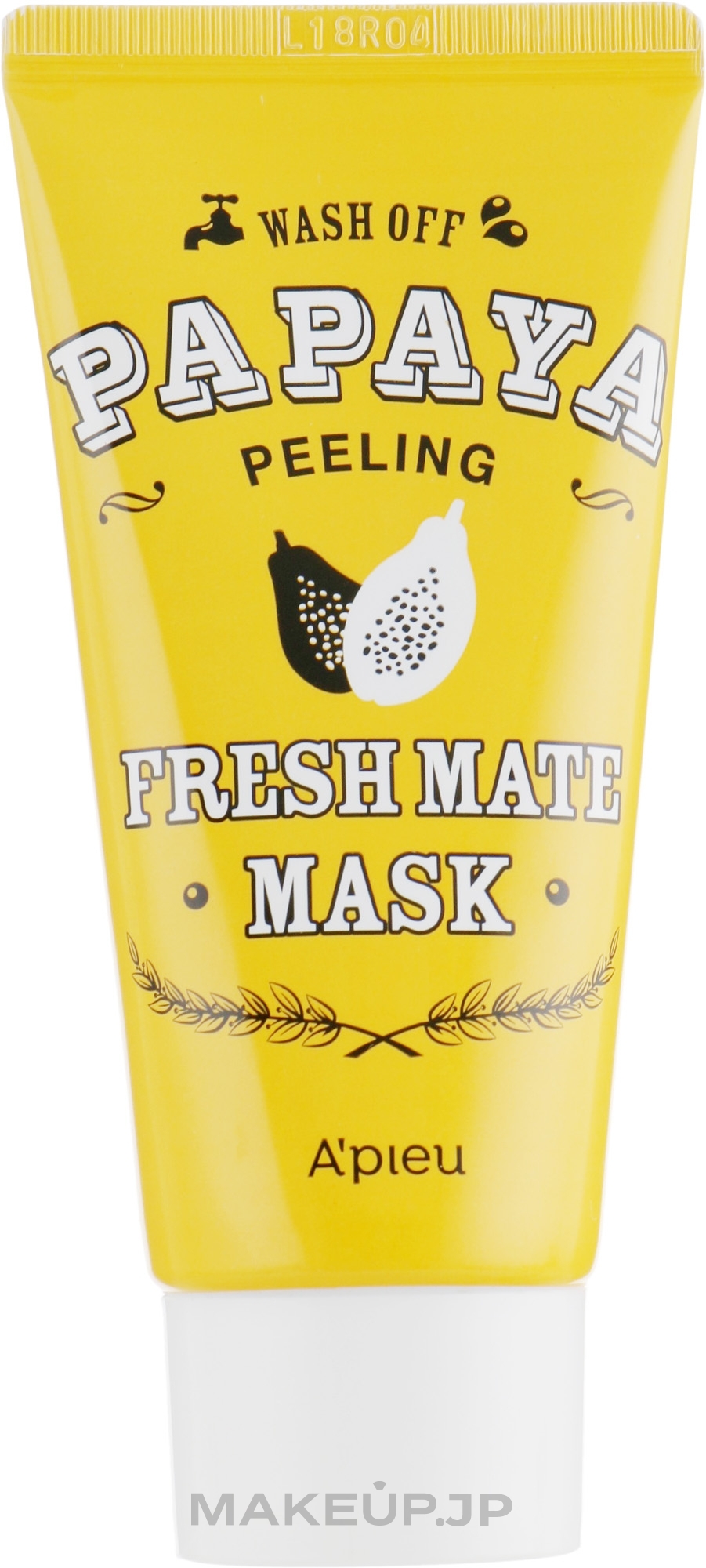 Cleasning Brightening Papaya Peeling Mask - A'pieu Fresh Mate Mask — photo 50 ml