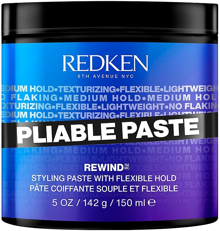 Soft Styling Paste - Redken Rewind 06 Pliable Styling Paste — photo N1